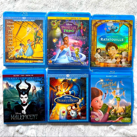 Disney Blue-ray disc Collection 6 of them for a good price. - Picture 1 of 14
